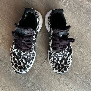 Adidas Black Leopard Sneakers